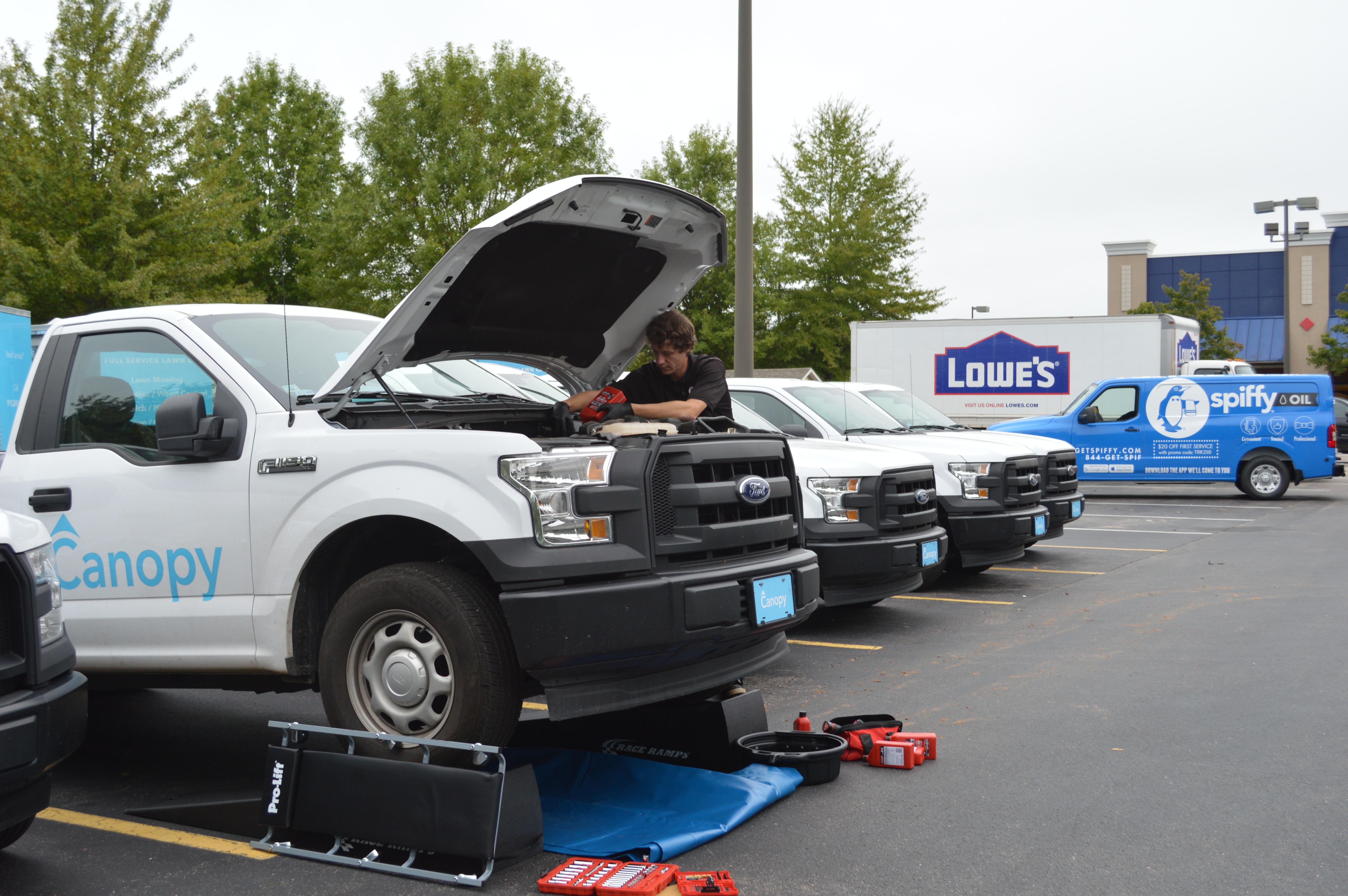 Spiffy Fleet Oil Changes