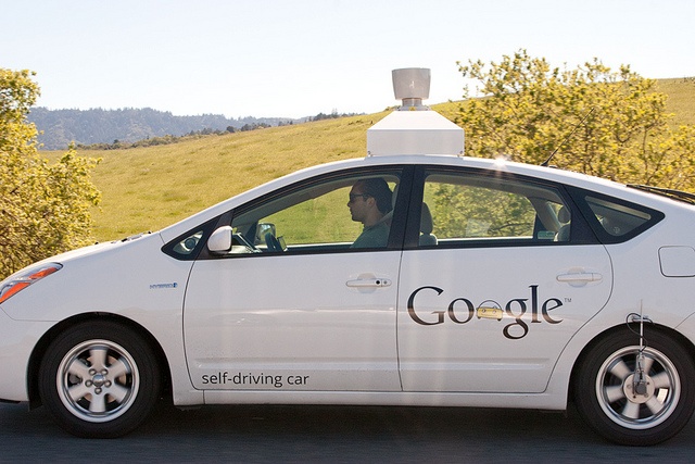 A self driving car from Google A self driving car from Google