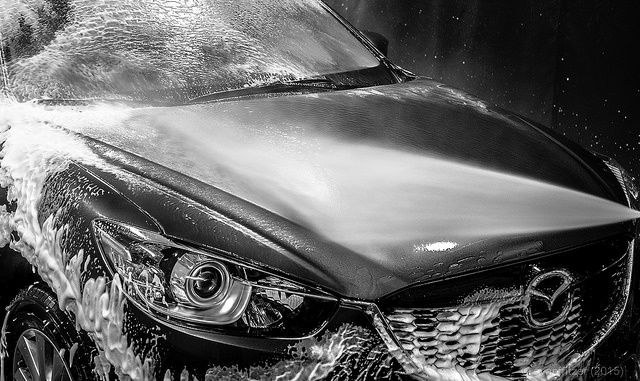 Automated car wash method of car cleaning Automated car wash method of car cleaning
