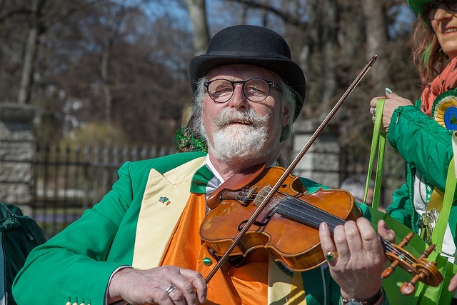 Celebration on St Patrick's Day Celebration on St Patrick's Day