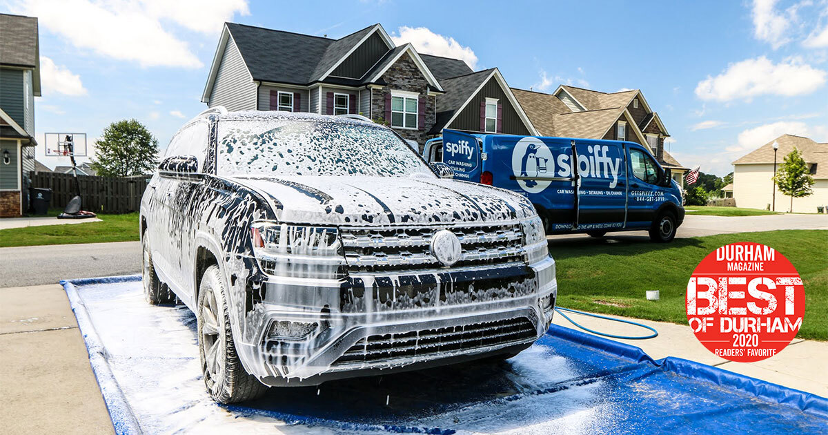 Spiffy Named Readers' Favorite Car Wash in Durham Magazine